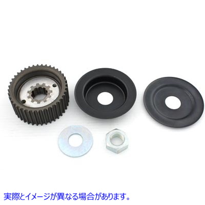 20-0907 BDL 8mm ベルトドライブフロントプーリー 取寄せ Vツイン BDL 8mm Belt Drive Front Pulley (検索用／ Belt Drive LTD.