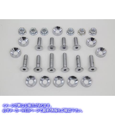 2043-26 リアフェンダーストラットボルトキット Rear Fender Strut Bolt Kit 取寄せ Vツイン (検索用／ Colony