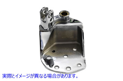 21-0105 クロームシフターマウントブラケット Chrome Shifter Mount Bracket 取寄せ Vツイン (検索用／33683-90A