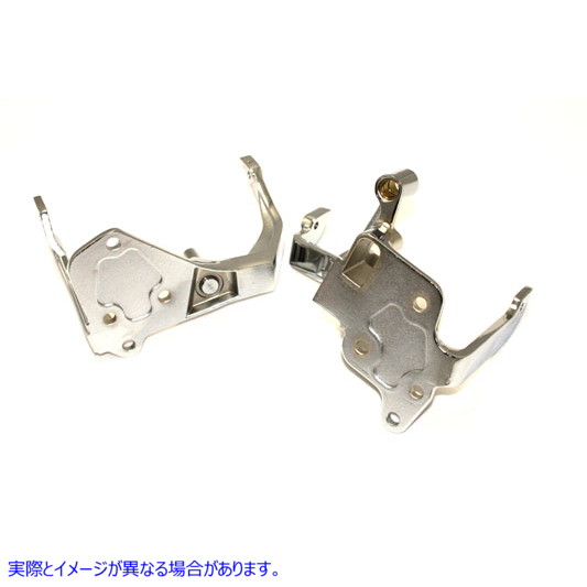 21-0126 Brake and Shifter Mount Bracket Set 取寄せ Vツイン (検索用／