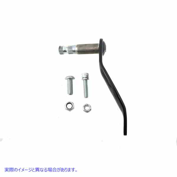 21-0191 純正シフターロッドレバー グロスブラック OE Shifter Rod Lever Gloss Black 取寄せ Vツイン (検索用／33600318