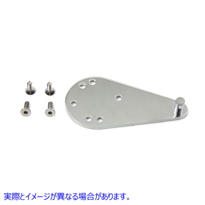 21-0195 シフターアーム クローム Shifter Arm Chrome 取寄せ Vツイン (検索用／34447-74