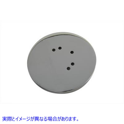 21-0199 シフタードラムカバー クローム 取寄せ Vツイン Shifter Drum Cover Chrome (検索用／34555-52