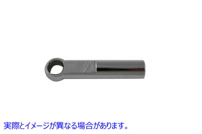 21-0204 クロームタンクハンドシフターロッドエンド Chrome Tank Hand Shifter Rod End 取寄せ Vツイン (検索用／33870-51