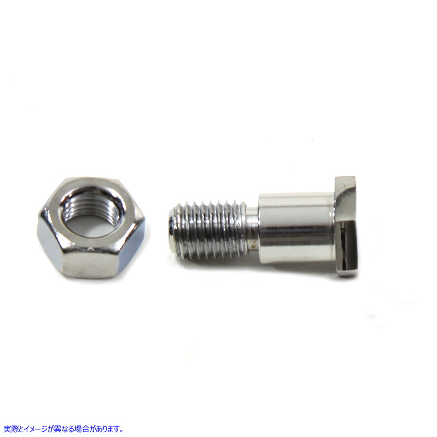 21-0205 クロームタンク ハンドシフター ロッドエンド ショルダーボルト 取寄せ Vツイン Chrome Tank Hand Shifter Rod End Shou