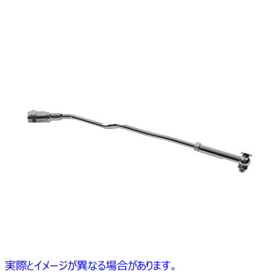 21-0207 シフターロッドキット クローム Shifter Rod Kit Chrome 取寄せ Vツイン (検索用／33851-52