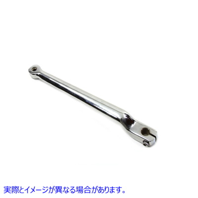 21-0256 拡張シフターレバー クローム Extended Shifter Lever Chrome 取寄せ Vツイン (検索用／