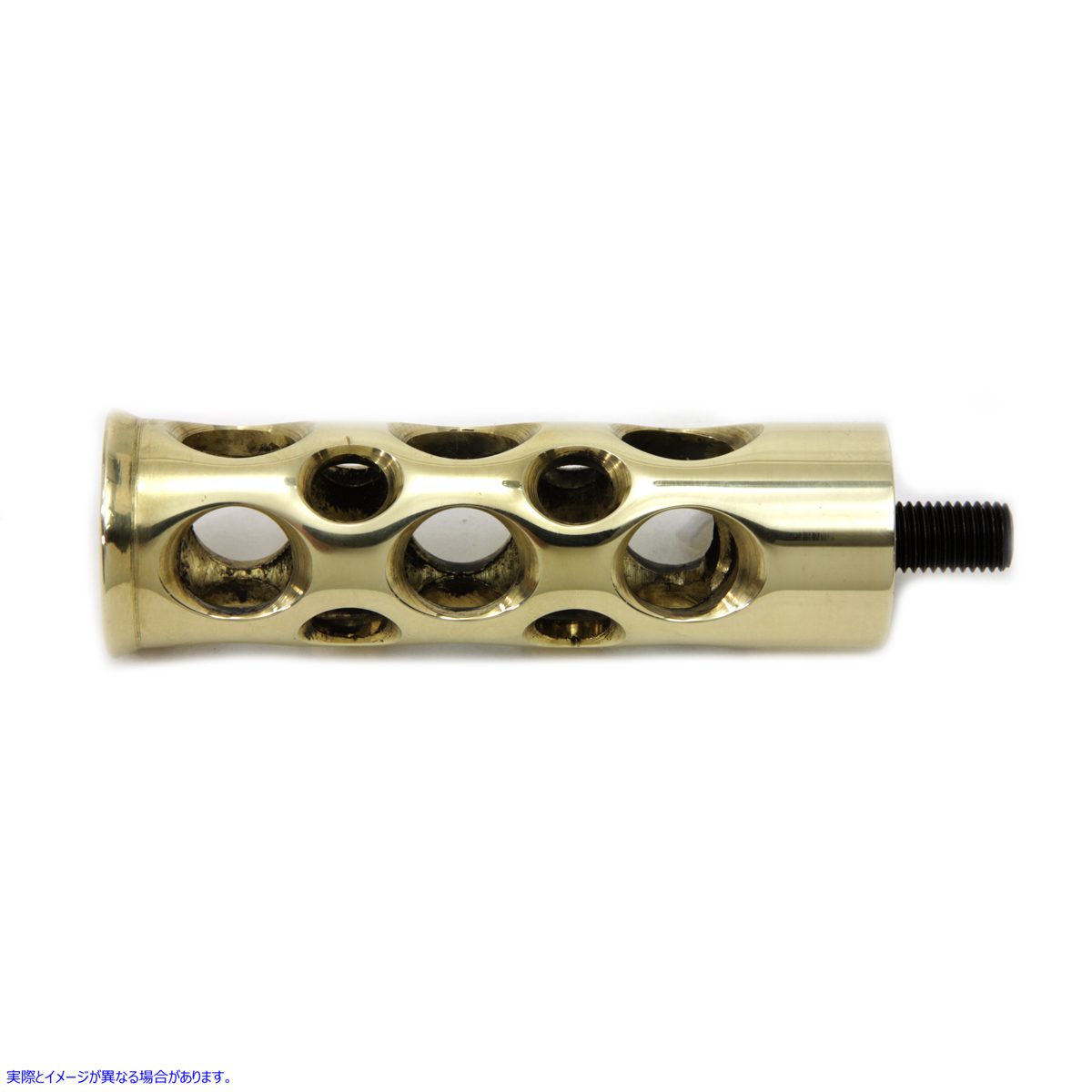 21-0288 真鍮スイスチーズシフターペグ Brass Swiss Cheese Shifter Peg 取寄せ Vツイン (検索用／