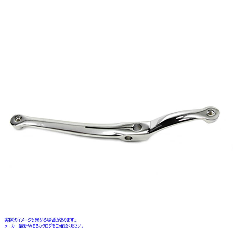 21-0308 クロームヒールトゥシフターレバー 取寄せ Vツイン Chrome Heel Toe Shifter Lever (検索用／34690-65