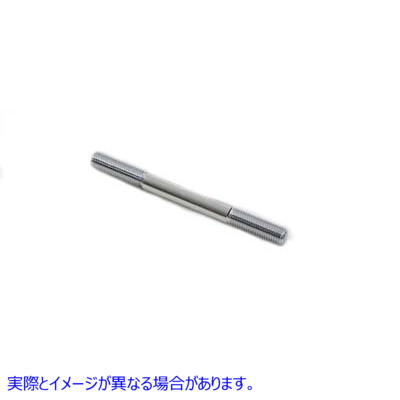 21-0324 シフターロッド クローム ストレート Shifter Rod Chrome Straight 取寄せ Vツイン (検索用／