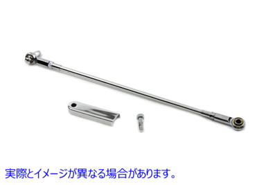 21-0338 シフターロッド クローム Shifter Rod Chrome 取寄せ Vツイン (検索用／33815-06