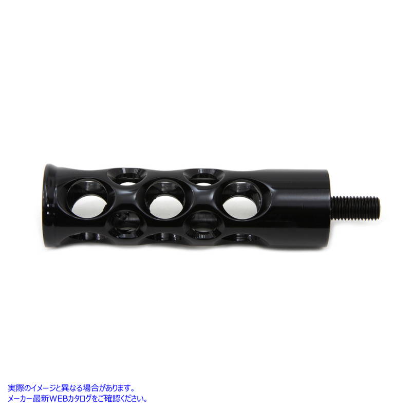 21-0355 ブラックスイスチーズシフターペグ Black Swiss Cheese Shifter Peg 取寄せ Vツイン (検索用／