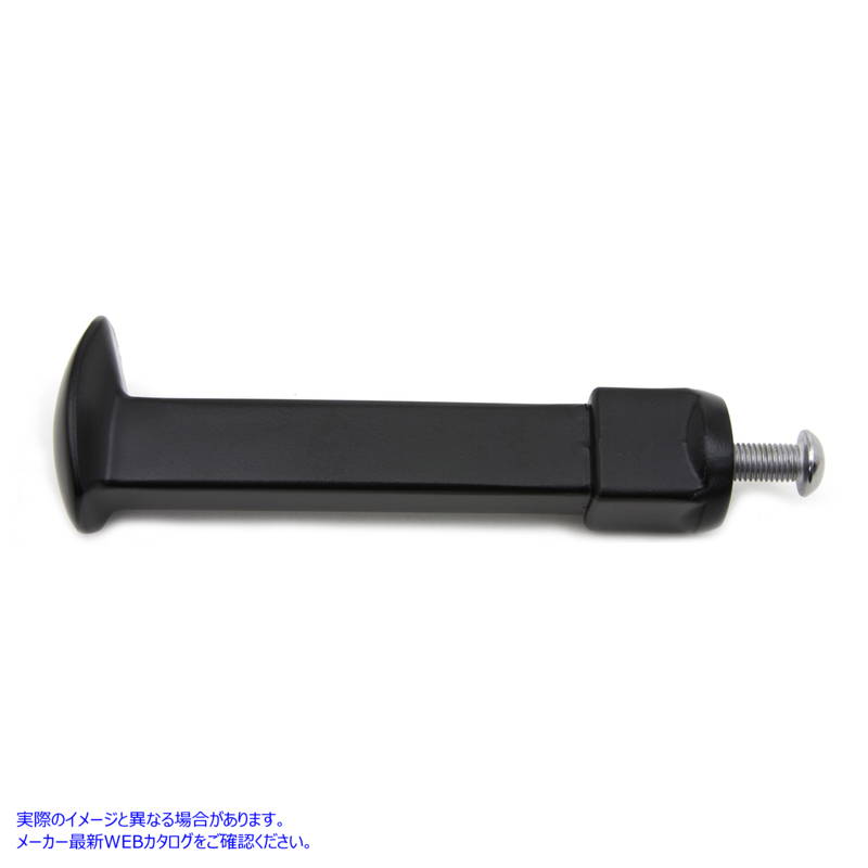 21-0356 ブラック レイルロード スパイク スタイル シフター ペグ Black Railroad Spike Style Shifter Peg 取寄せ Vツイン (検