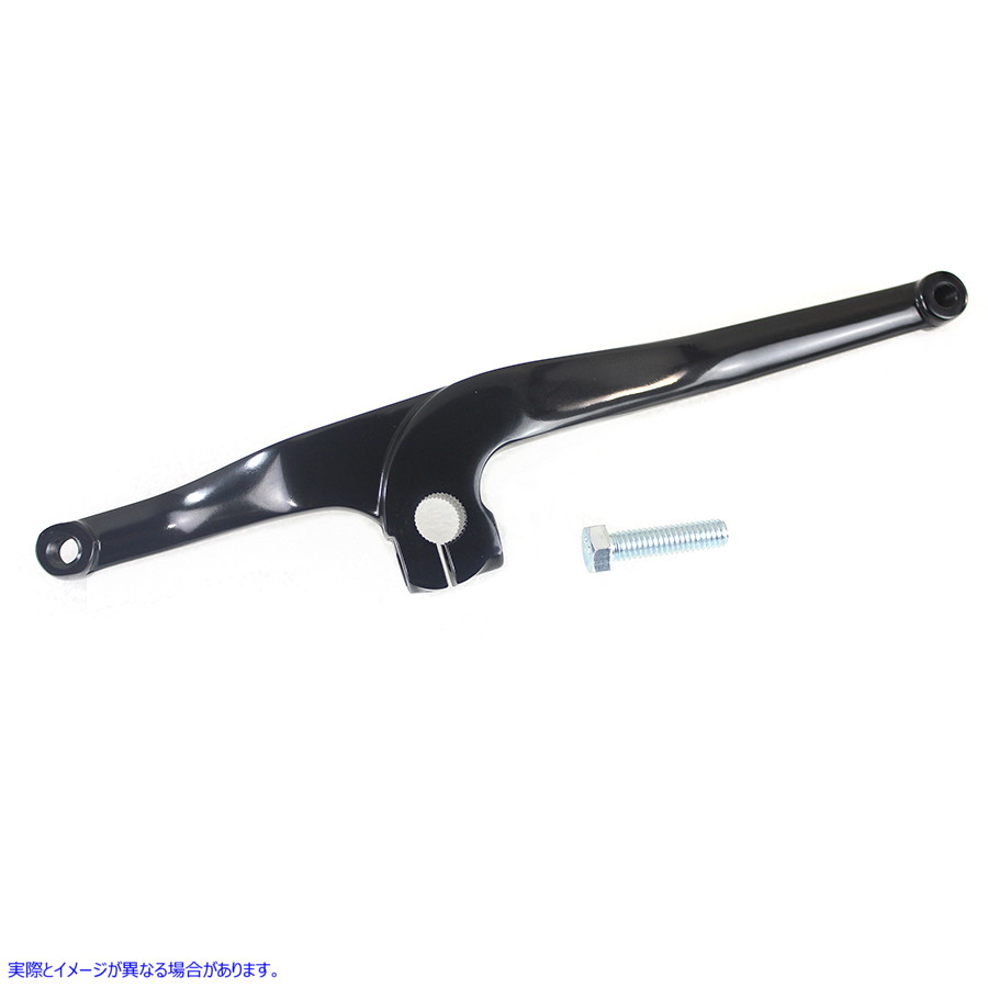 21-0361 ヒールトゥシフターレバー ブラック Heel Toe Shifter Lever Black 取寄せ Vツイン (検索用／