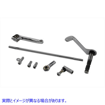 21-0501 クロームシフターロッドキット Chrome Shifter Rod Kit 取寄せ Vツイン (検索用／