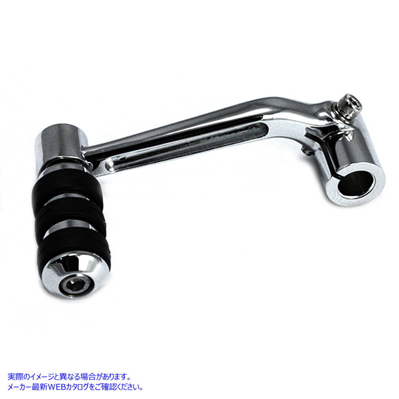 21-0576 Cats Paw フットペグ付きシフターアーム 取寄せ Vツイン Shifter Arm with Cats Paw Footpeg (検索用／