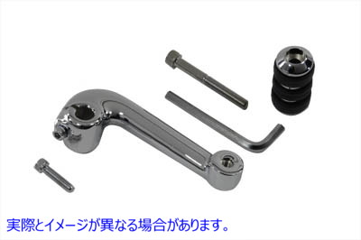 21-0577 Cats Paw フットペグ付きシフターアーム 取寄せ Vツイン Shifter Arm with Cats Paw Footpeg (検索用／