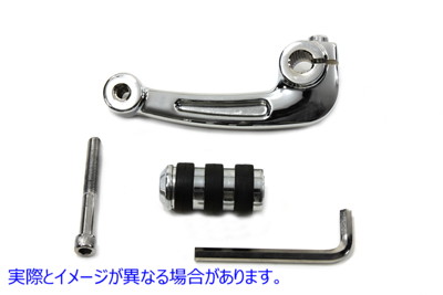 21-0579 Cats Paw フットペグ付きシフターアーム Shifter Arm with Cats Paw Footpeg 取寄せ Vツイン (検索用／