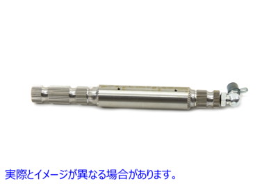 21-0580 グリス塗布可能なシフターシャフト（フィッティング付き） Greaseable Shifter Shaft with Fitting 取寄せ Vツイン (検