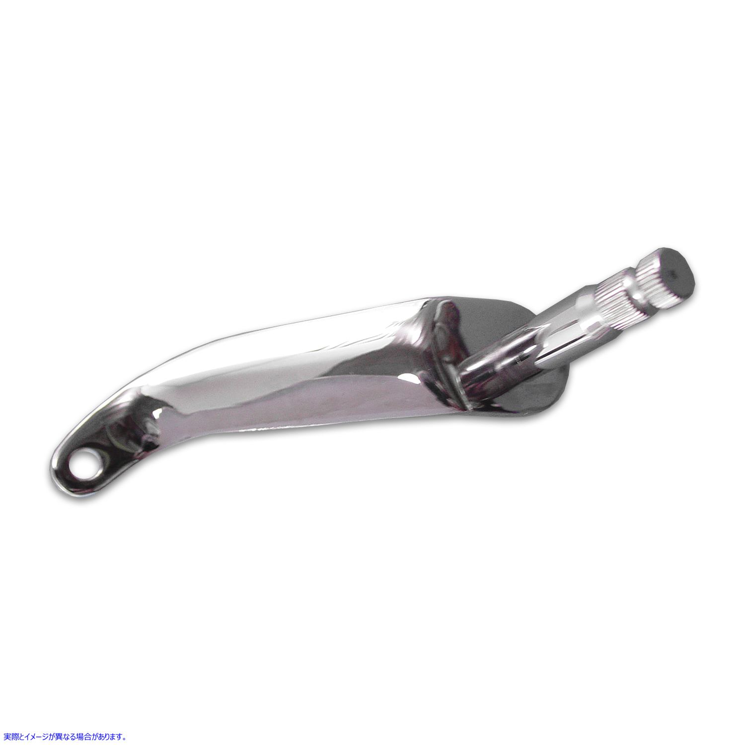 21-0675 ソリッドクロームインナーシフターレバー Solid Chrome Inner Shifter Lever 取寄せ Vツイン (検索用／33668-90C