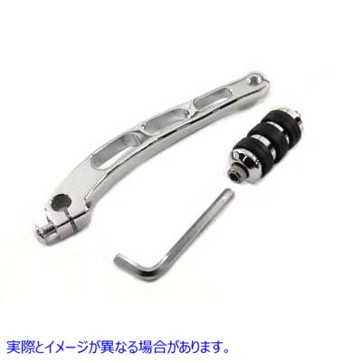 21-0691 Cats Paw フットペグ付きビレット シフター レバー Billet Shifter Lever with Cats Paw Footpeg 取寄せ Vツイン (検索