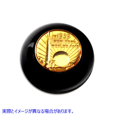 21-0694 メダリオンデザインのジョッキーシフターノブ Jockey Shifter Knob with Medallion Design 取寄せ Vツイン (検索用／