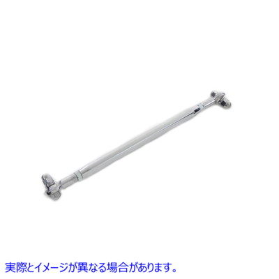 21-0792 ビレットシフトロッド、ネジ付き、クローム 取寄せ Vツイン BILLET SHIFT ROD W/THREADS CHROME (検索用／