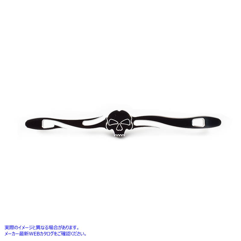 21-0820 ブラック シフター ロッド スカル スタイル Black Shifter Rod Skull Style 取寄せ Vツイン (検索用／