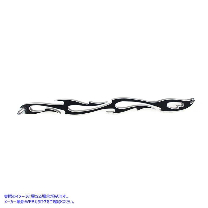 21-0852 ブラックシフターロッド フレイムスタイル Black Shifter Rod Flame Style 取寄せ Vツイン (検索用／