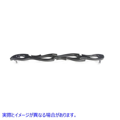 21-0853 ブラックシフターロッド フレイムスタイル Black Shifter Rod Flame Style 取寄せ Vツイン (検索用／