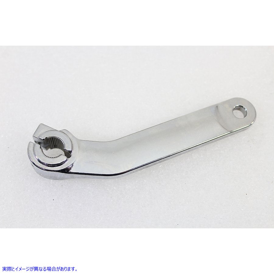 21-0996 M8 シフター シャフト アーム クローム M8 Shifter Shaft Arm Chrome 取寄せ Vツイン (検索用／33600088