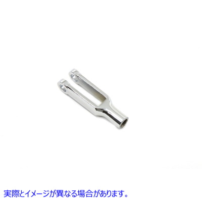 21-2033 フォーククロームロッドエンドクレビス Forked Chrome Rod End Clevis 取寄せ Vツイン (検索用／