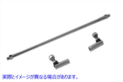 21-2039 シフターロッドキット クローム Shifter Rod Kit Chrome 取寄せ Vツイン (検索用／33719-79A 33719-79B