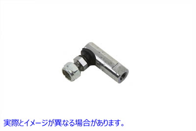 21-2077 FXRスイベルシフターロッドエンドクロム FXR Swivel Shifter Rod End Chrome 取寄せ Vツイン (検索用／33728-82A V-Twin