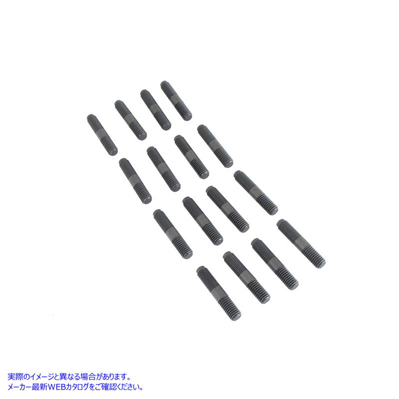 2183-16 ヘッド スタッド セット パーカーライズド 取寄せ Vツイン Head Stud Set Parkerized (検索用／16802-29 Colony