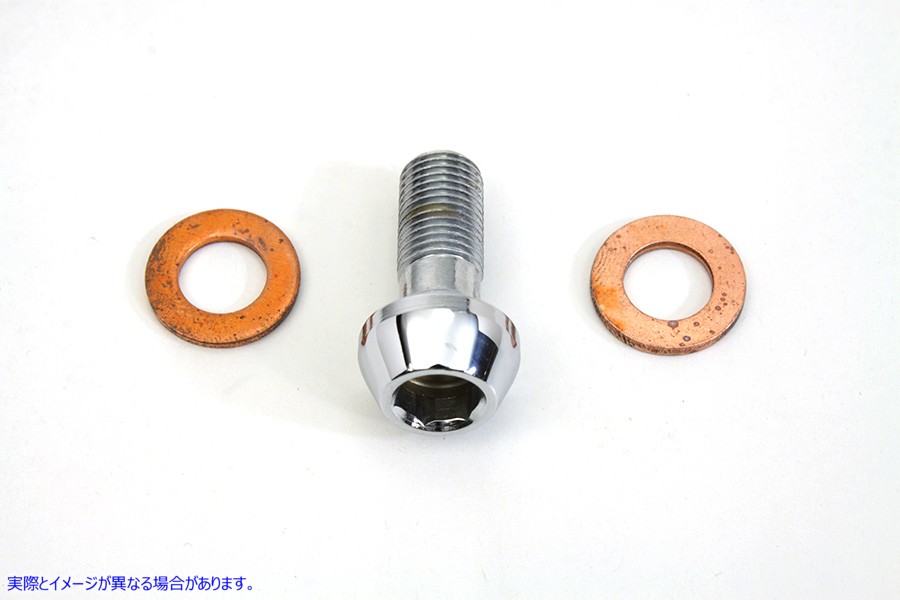 2191-3 ブレーキホース バンジョーボルト アレンタイプ 10mm Brake Hose Banjo Bolt Allen Type 10mm 取寄せ Vツイン (検索用／