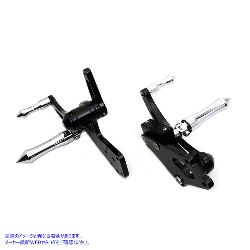 22-0115 Black Billetは、前方制御セットを拡張しました Black Billet Extended Forward Control Set 取寄せ Vツイン (検索用／ V-Twin