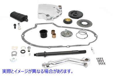 22-0203 キック＆エレクトリックキックスターター変換キット 取寄せ Vツイン Kick and Electric Kick Starter Conversion Kit (