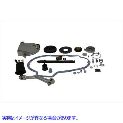 22-0205 キック＆エレクトリックキックスターター変換キット 取寄せ Vツイン Kick and Electric Kick Starter Conversion Kit (