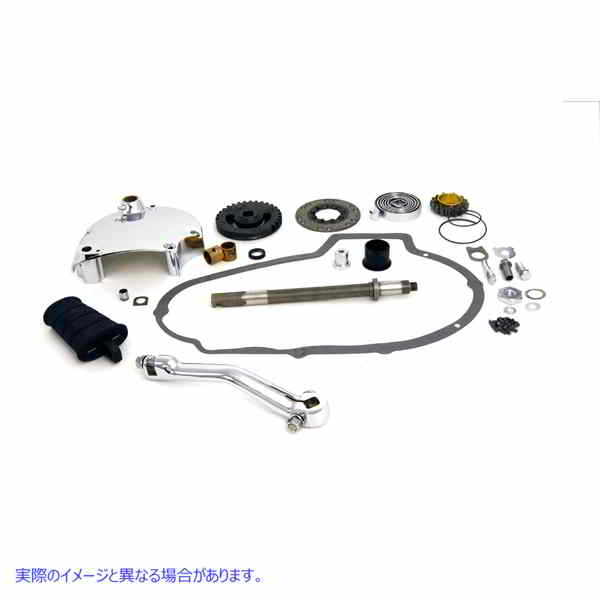 22-0210 キック＆エレクトリックキックスターター変換キット 取寄せ Vツイン Kick and Electric Kick Starter Conversion Kit (