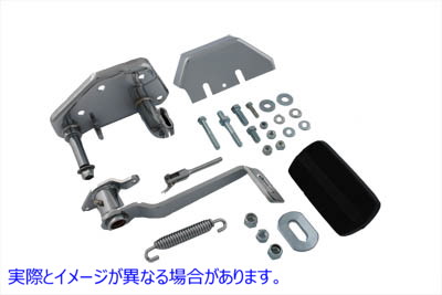 22-0300 ブレーキ コントロール キット クローム (マスターシリンダーなし) 取寄せ Vツイン Brake Control Kit Chrome without M