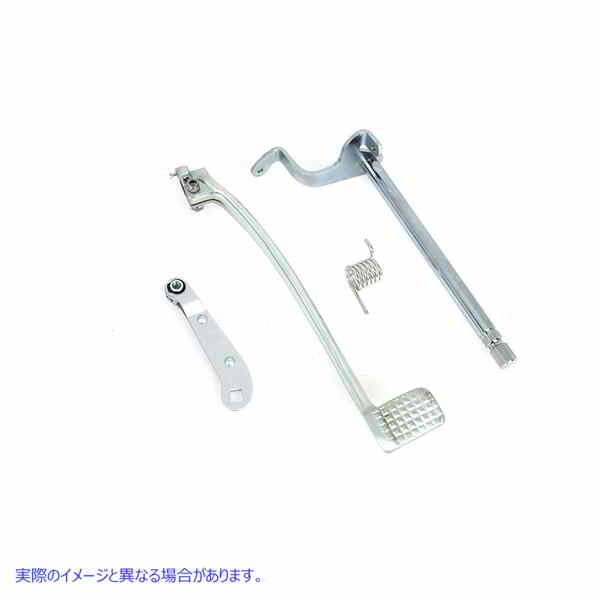 22-0308 XL ブレーキ ペダル キット 亜鉛メッキ 取寄せ Vツイン XL Brake Pedal Kit Zinc Plated (検索用／