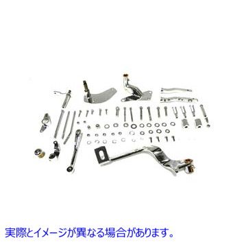 22-0383 Chrome Forward Control Kit 取寄せ Vツイン (検索用／
