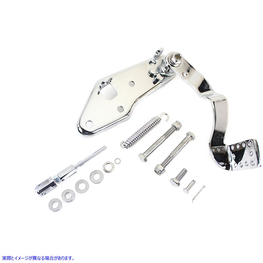 22-0401 クローム油圧ブレーキコントロールキット 取寄せ Vツイン Chrome Hydraulic Brake Control Kit (検索用／