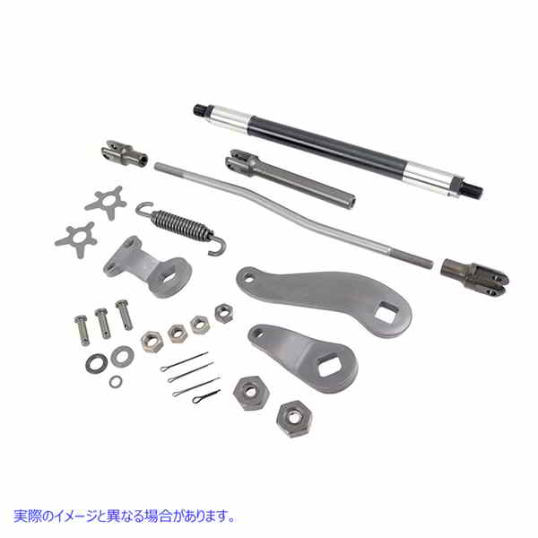 22-0454 メカニカルブレーキキット パーカーライズド 取寄せ Vツイン Mechanical Brake Kit Parkerized (検索用／