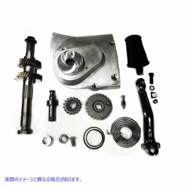 22-0458 キックスターターコンバージョンキット アロイ仕上げ 取寄せ Vツイン Kick Starter Conversion Kit Alloy Finish (検索