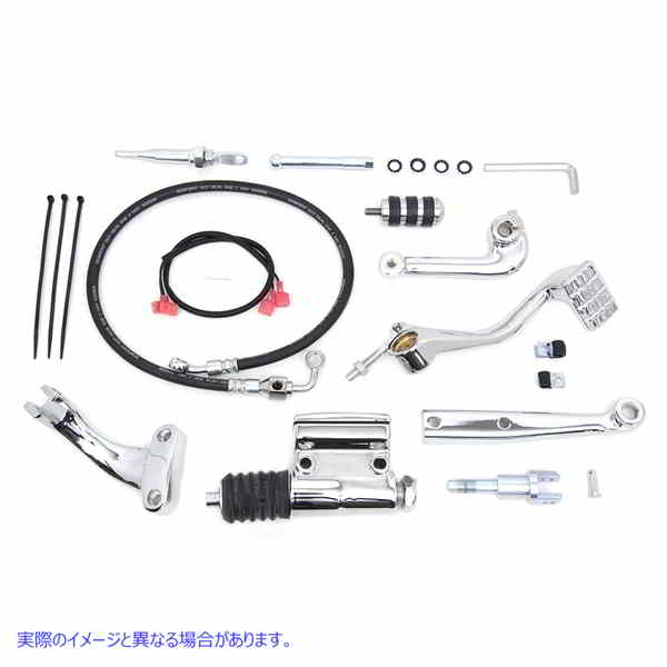 22-0460 XL ストック ミッド コントロール キット クローム XL Stock Mid Control Kit Chrome 取寄せ Vツイン (検索用／