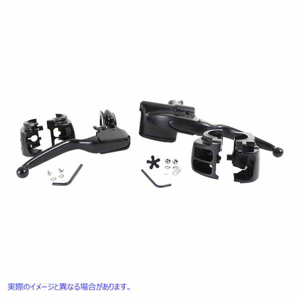 22-0603 ハンドルバー コントロール キット ブラック Handlebar Control Kit Black 取寄せ Vツイン (検索用／