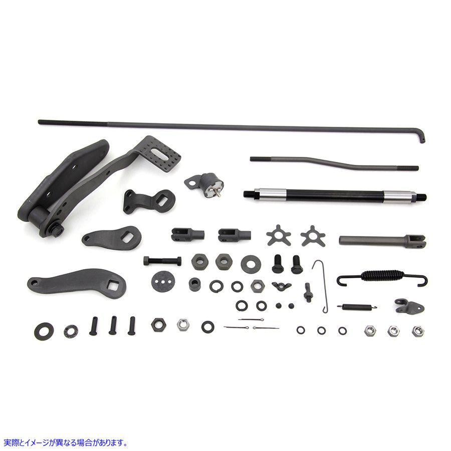 22-0668 Parkerized ブレーキ コントロール キット メカニカル 取寄せ Vツイン Parkerized Brake Control Kit Mechanical (検索