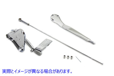 22-0703 ジョッキー シフター コントロール キット クローム 取寄せ Vツイン Jockey Shifter Control Kit Chrome (検索用／